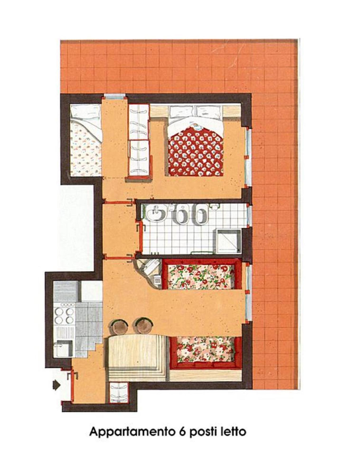 Residence Orsa Maggiore Madonna di Campiglio Ruang foto